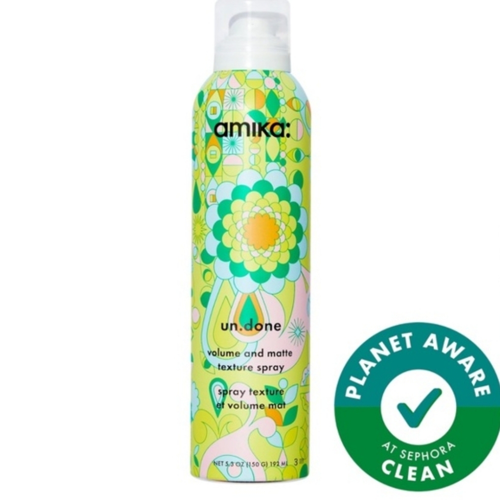 Amika Un.done Volume And Matte Texture Spray with Vibrant Design 5.3 Oz